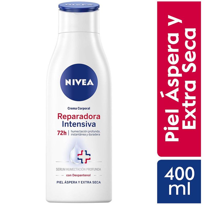 NIVEA - Crema Corporal Nivea Reparadora Piel Extremadamente Seca Envase 400 mL