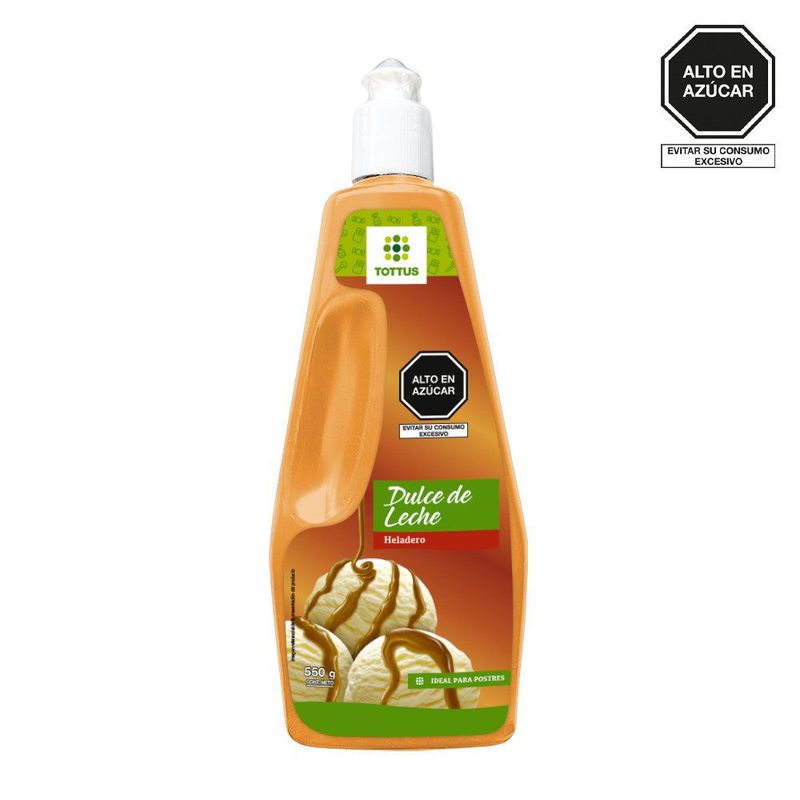 TOTTUS - Dulce de Leche Heladero Tottus Envase 550 g