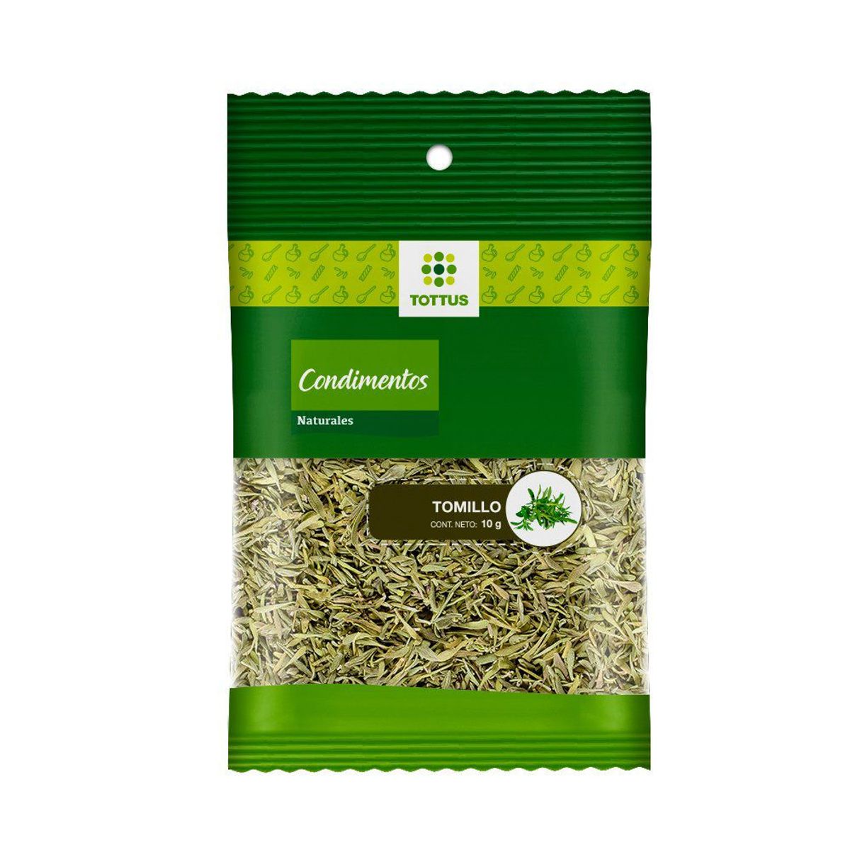TOTTUS - Tomillo Tottus Empaque 10 g