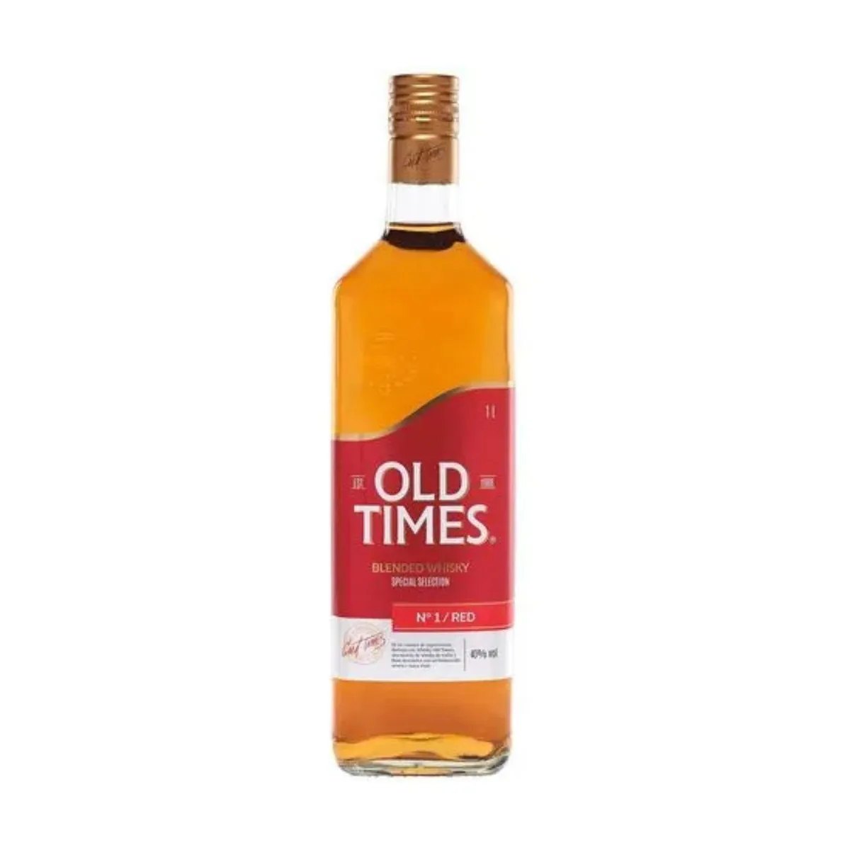 OLD TIMES - Whisky Old Times Red Botella 750 mL