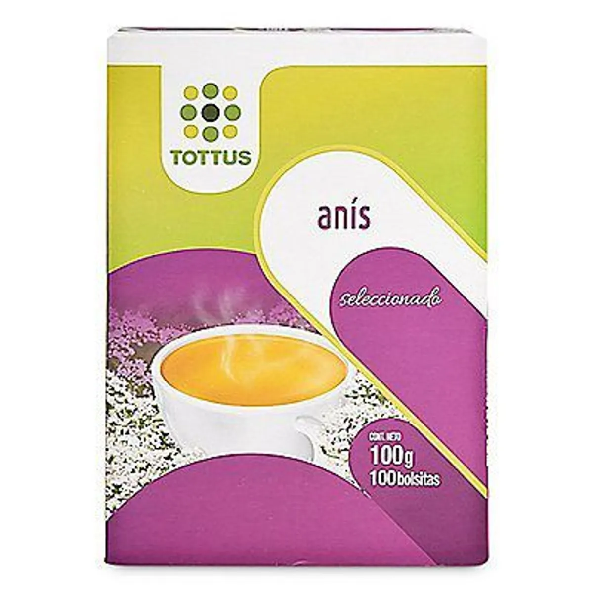 TOTTUS - Anís Tottus 100 Filtrantes