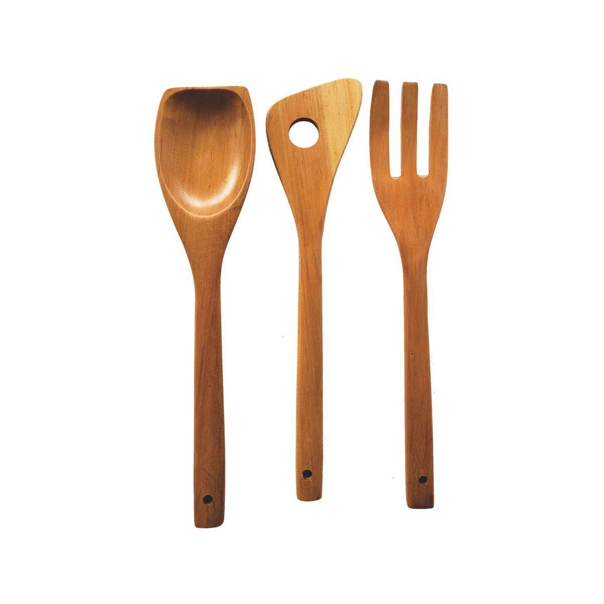 CASA JOVEN - Juego x3 Cucharas de Madera