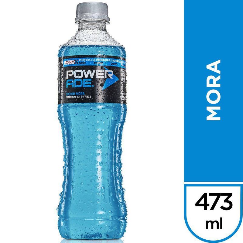 POWERADE - Bebida Rehidratante Powerade Mora Botella 473 mL