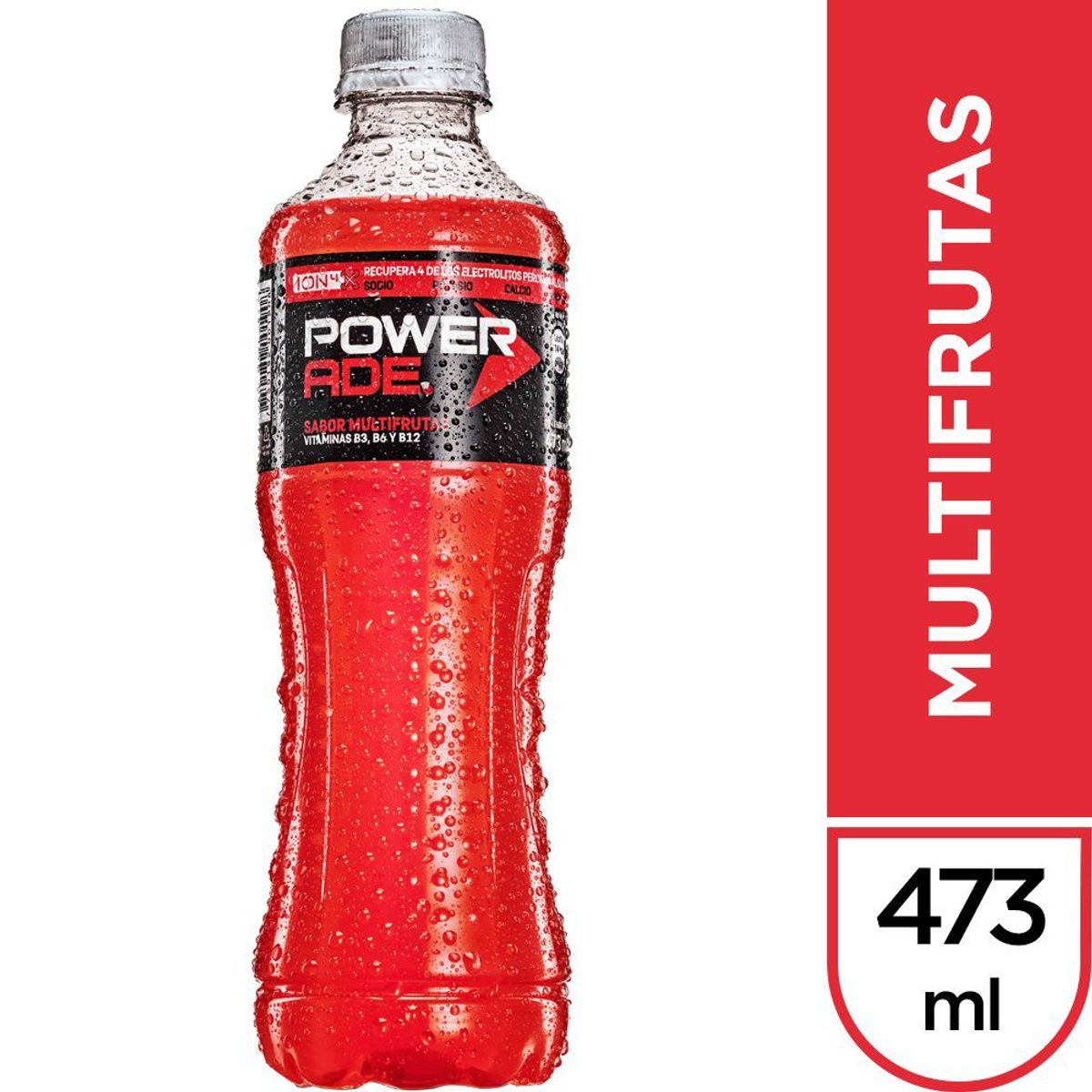 POWERADE - Bebida Rehidratante Powerade Frutas Botella 473 mL
