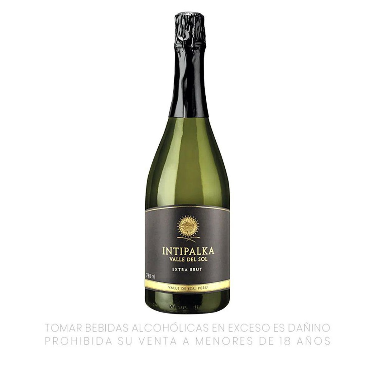 INTIPALKA - Espumante Intipalka Extra Brut Botella 750 mL
