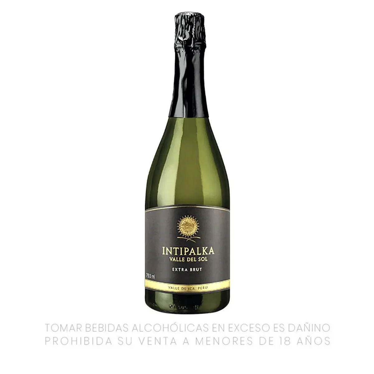 INTIPALKA - Espumante Intipalka Extra Brut Botella 750 mL