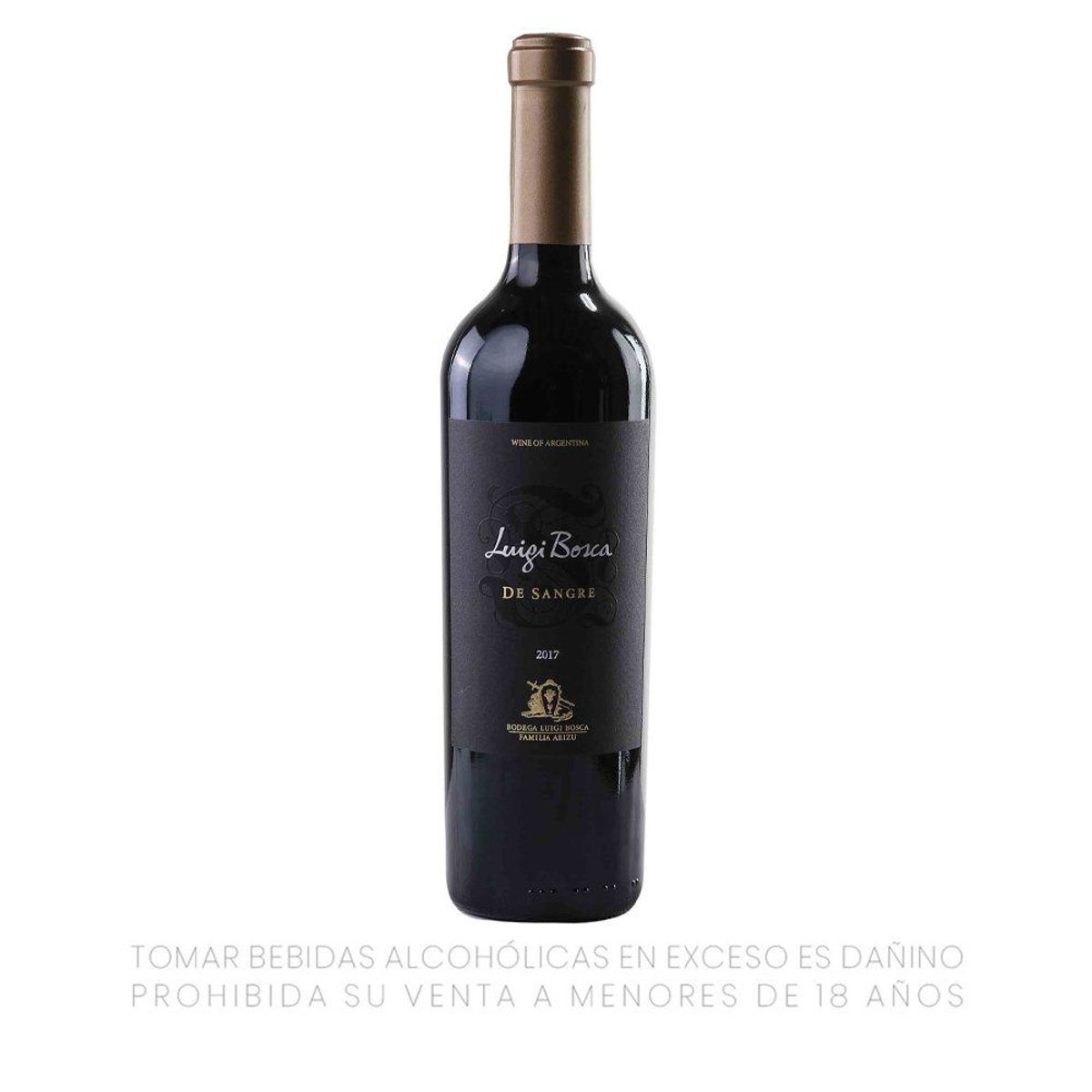 LUIGI BOSCA - Vino Tinto Luigi Bosca de Sangre Botella 750 mL