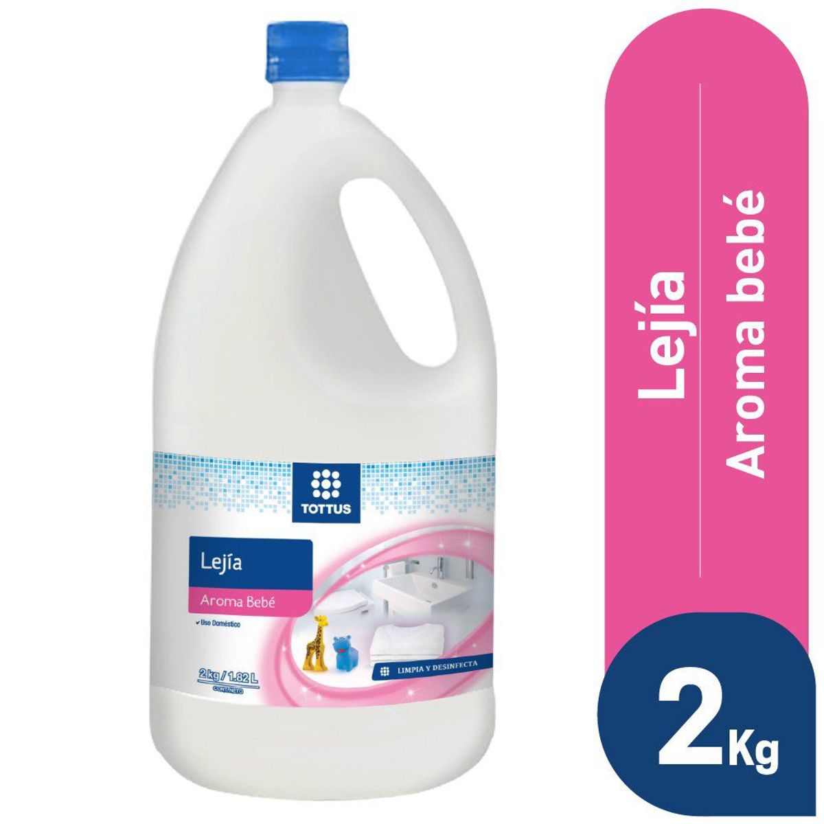TOTTUS - Lejía para Bebé Tottus Botella 2 Kg