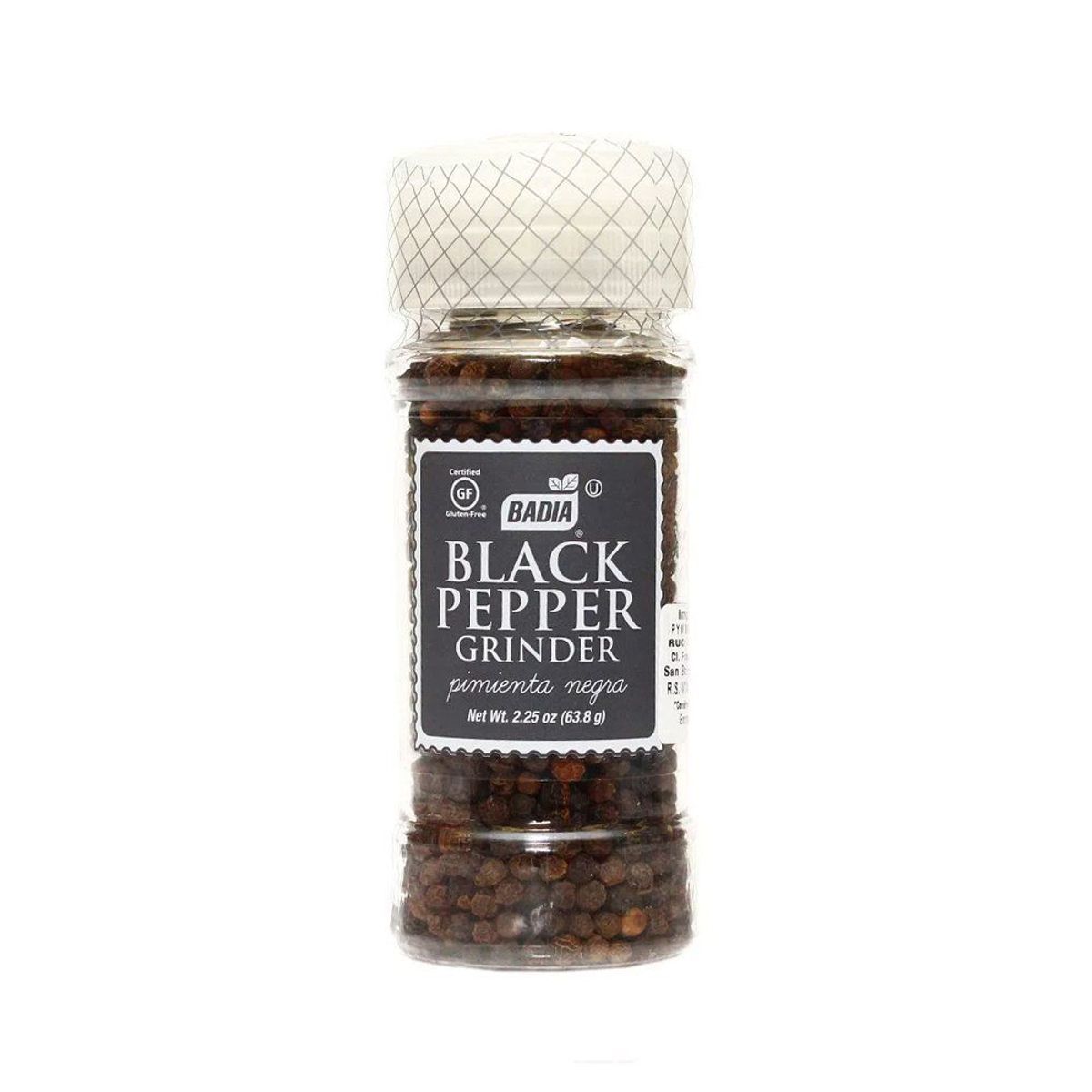 BADIA - Pimienta Negra Entera Badia Empaque 63.8 g