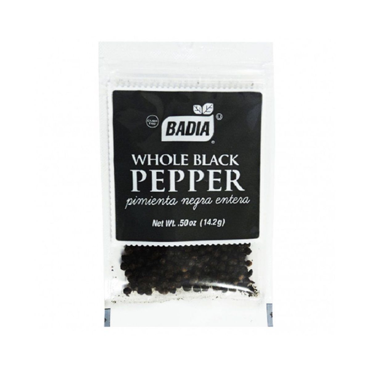 BADIA - Pimienta Negra Entera Badia 14.2 g