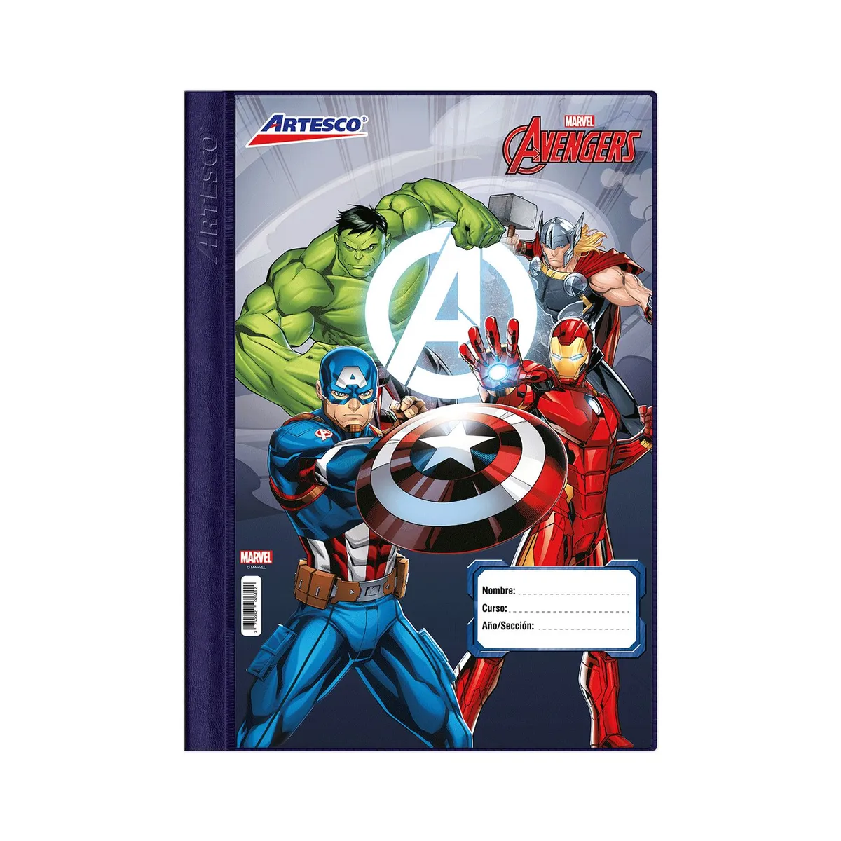 ARTESCO - Fólder Artesco Vengadores Oficio Con Fastener