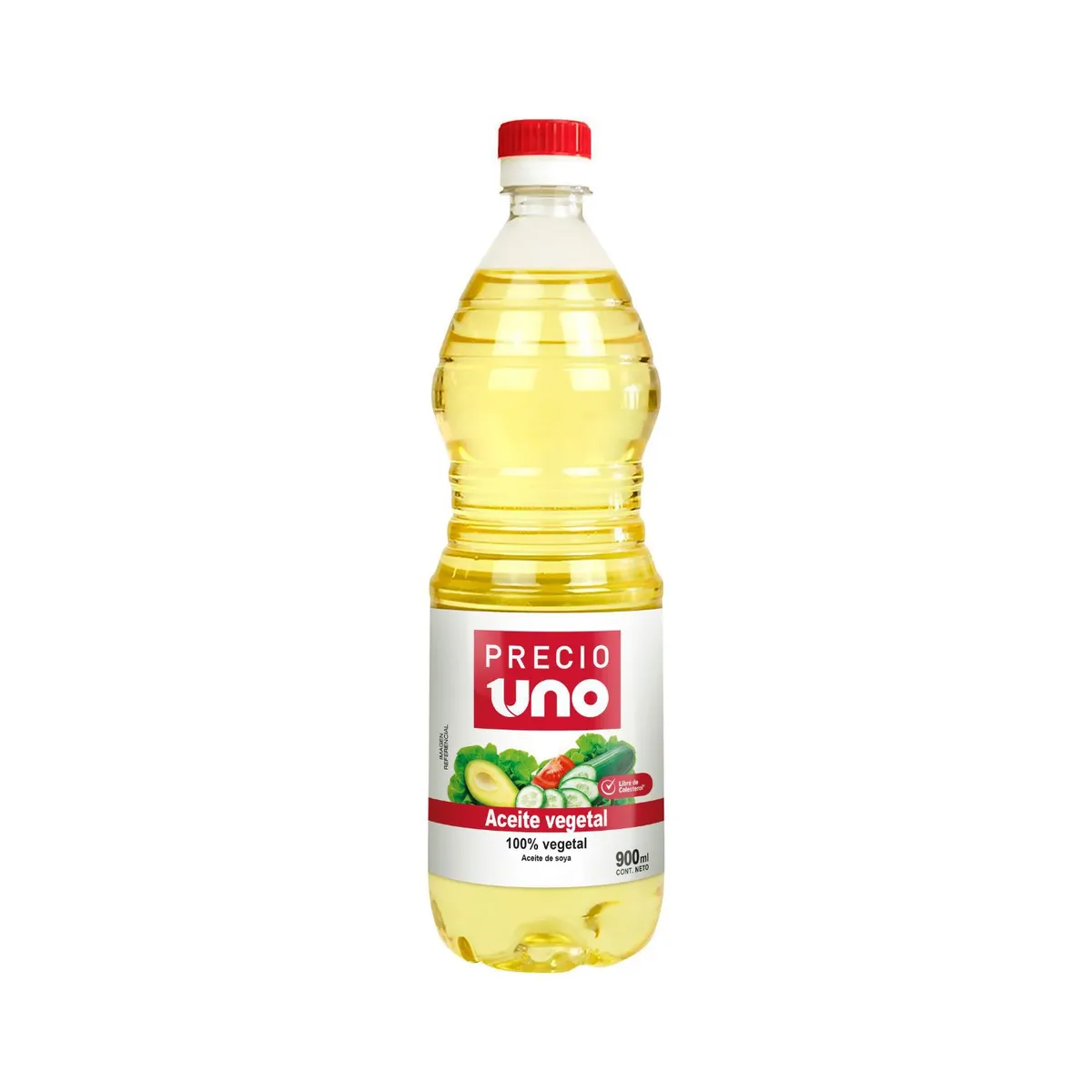 PRECIO UNO - Aceite de Soya Precio Uno Botella 900 mL