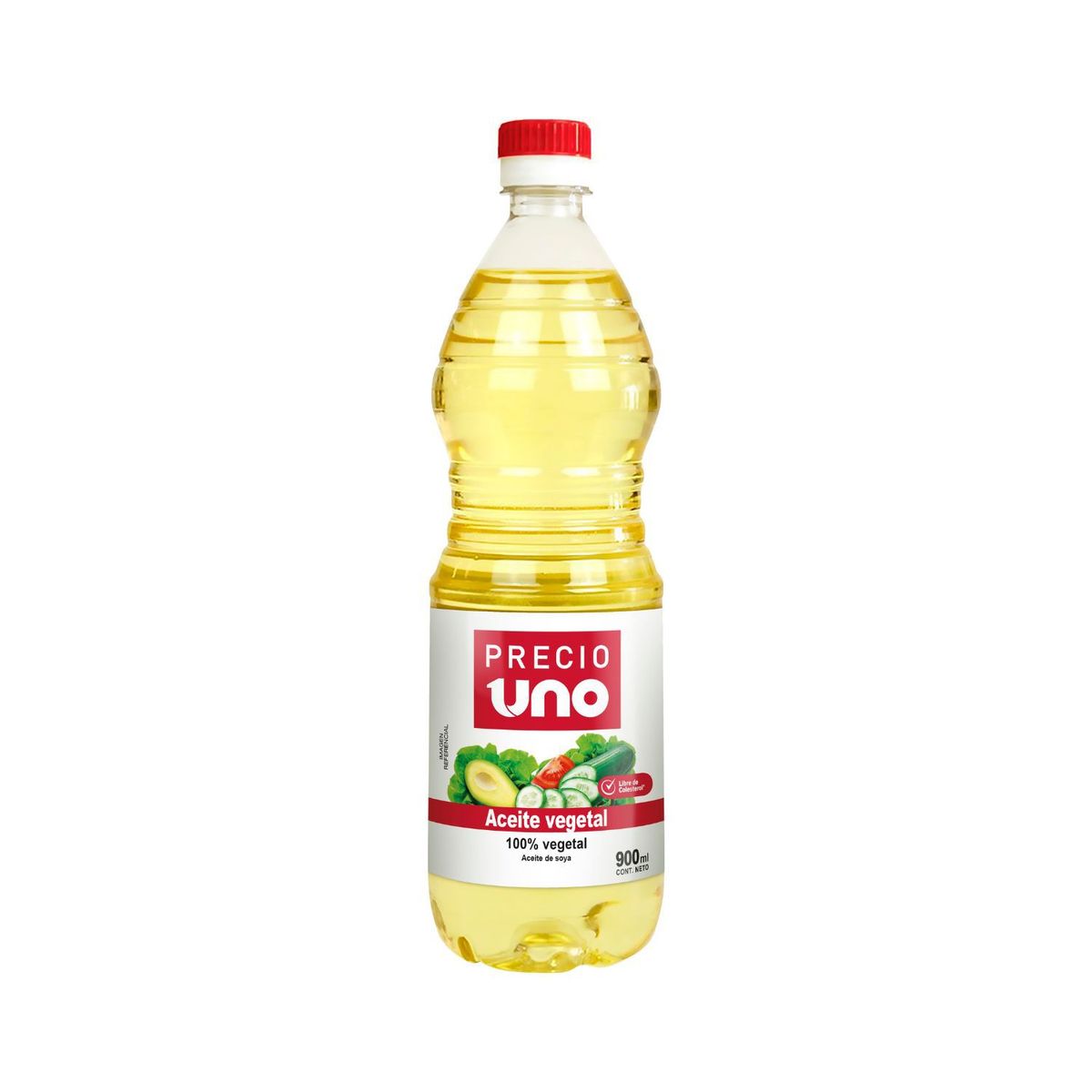 PRECIO UNO - Aceite de Soya Precio Uno Botella 900 mL