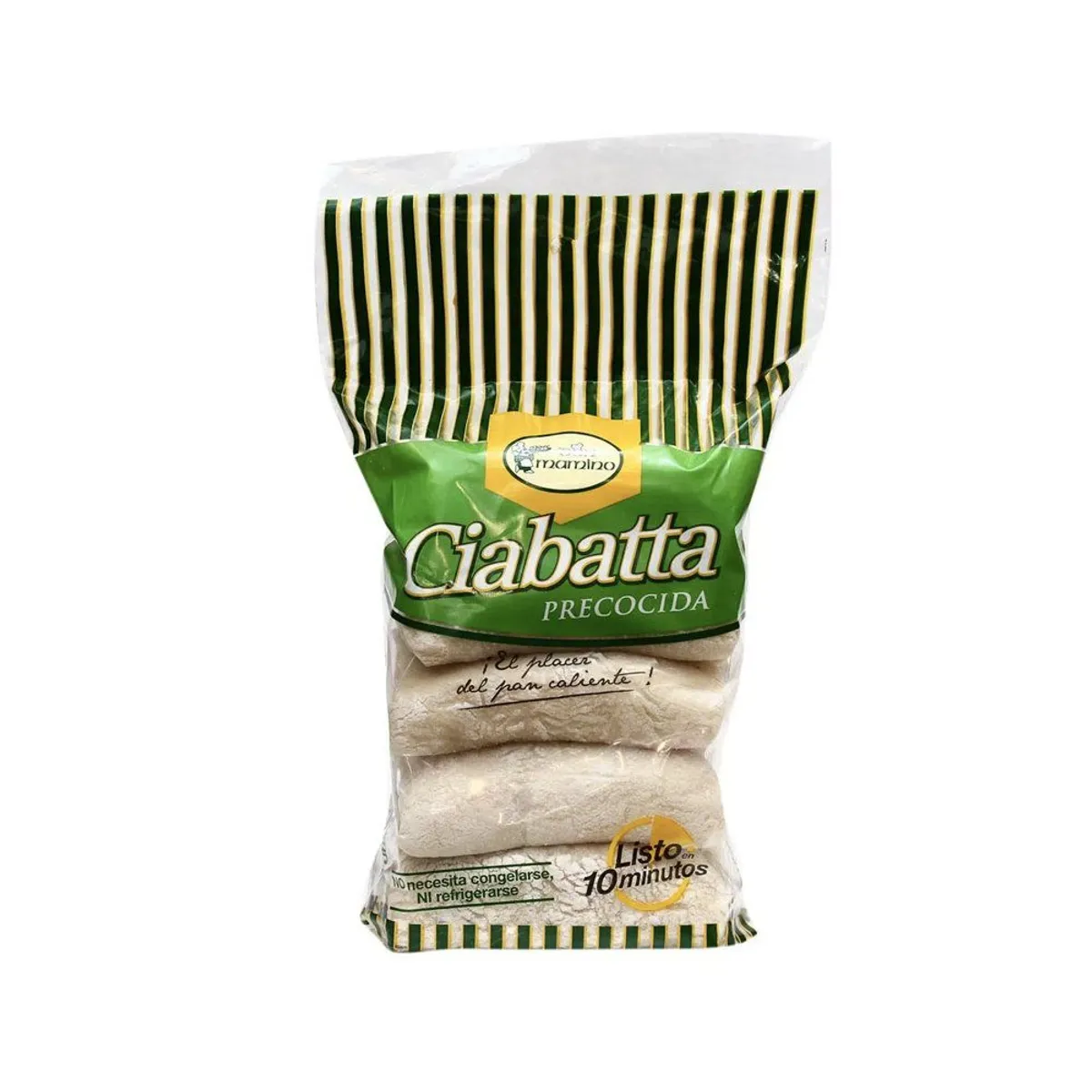 DON MAMINO - Pan Ciabatta Precocido Don Mamino Bolsa 250 g