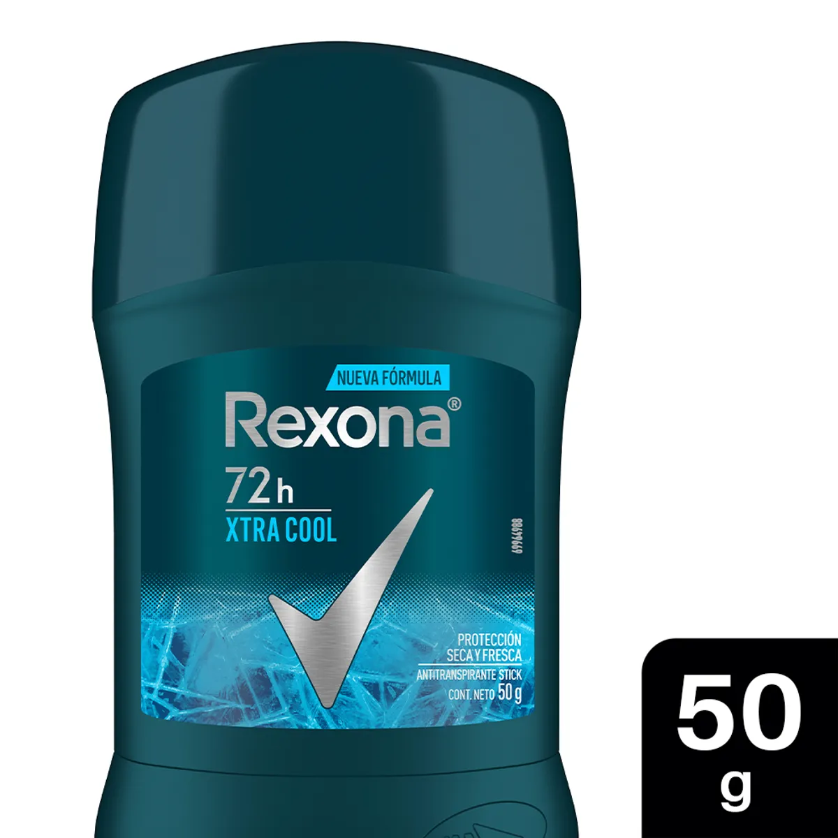 REXONA - Antitranspirante en Barra Rexona Men Xtracool Envase 50 g