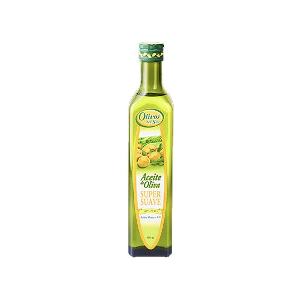 OLIVOS DEL SUR - Aceite de Oliva Olivos del Sur Súper Suave Envase 500 mL