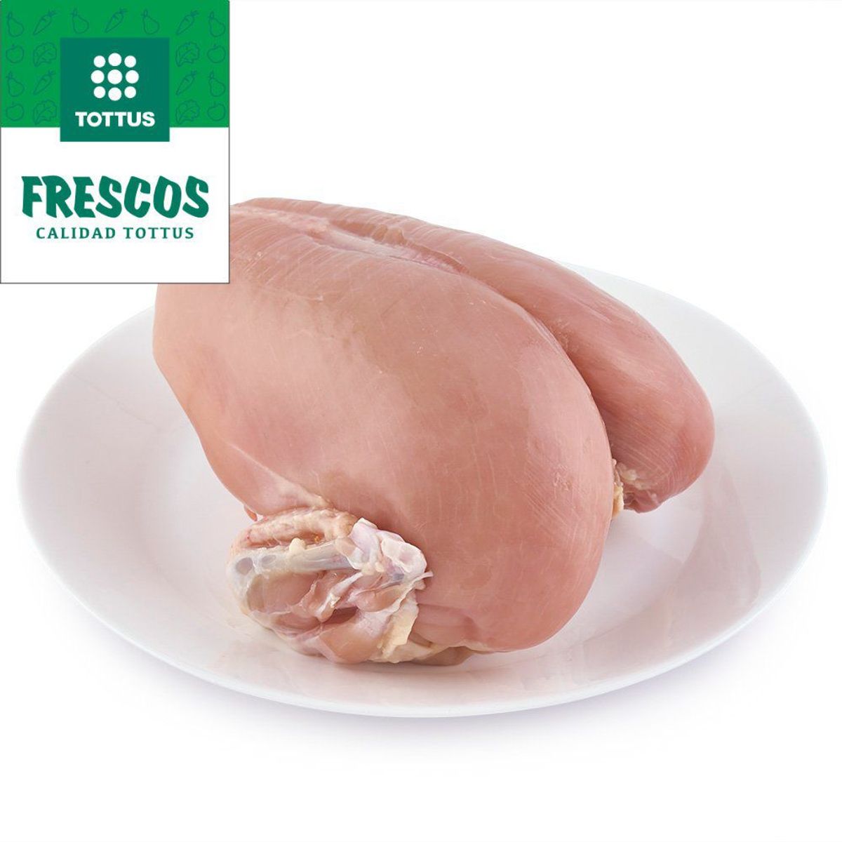 TOTTUS - Pechuga Con Ala Light Pollo Tottus