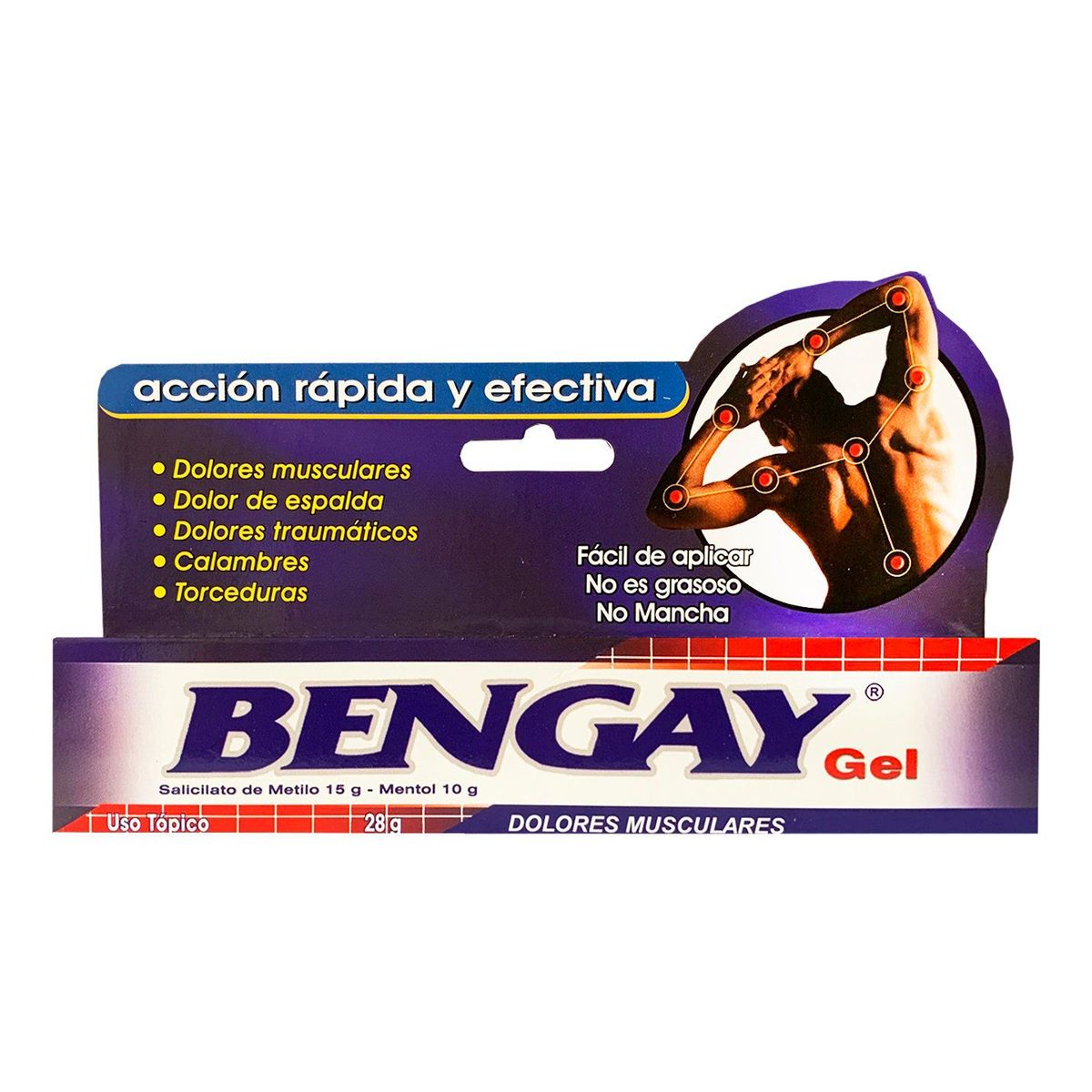 BENGAY - Gel para Dolores Musculares Bengay Envase 28 g