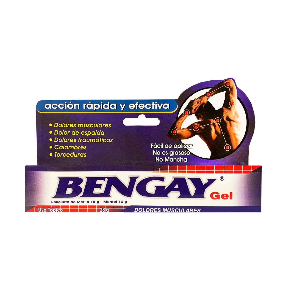 BENGAY - Gel para Dolores Musculares Bengay Envase 28 g