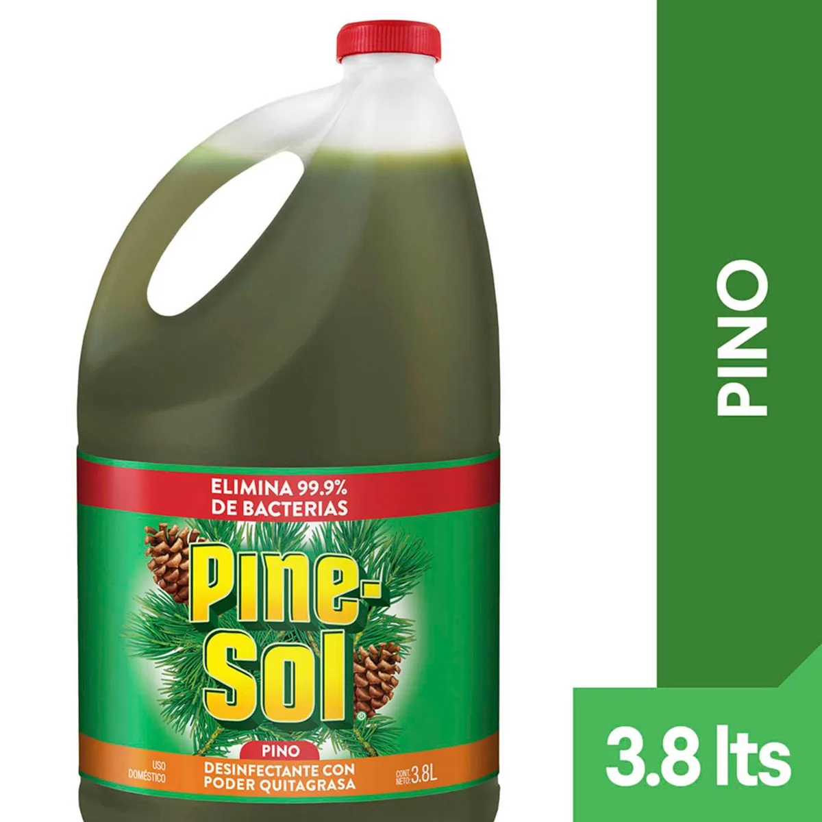 PINESOL - Desinfectante Pinesol Pino Botella 3.8 L