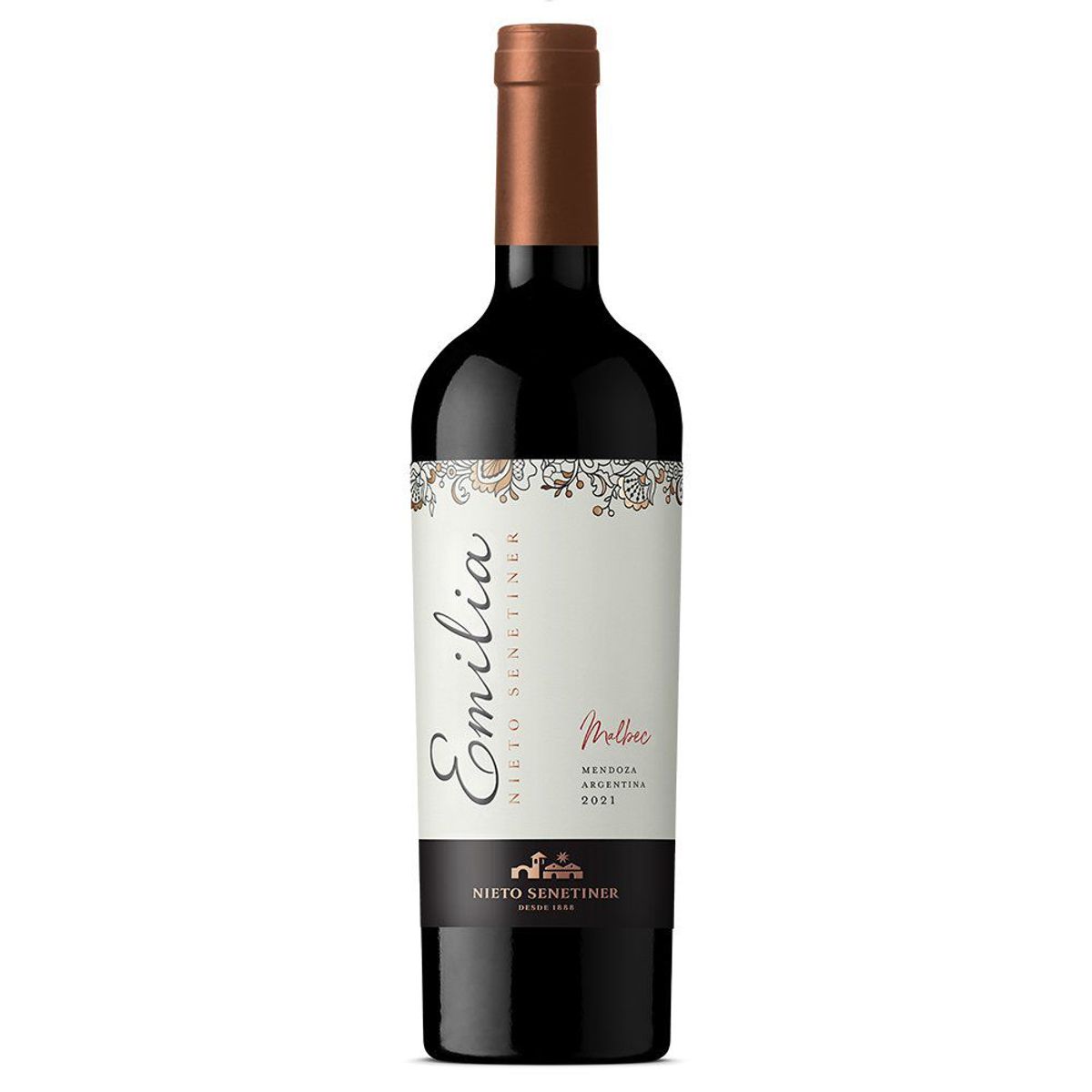 NIETO SENETINER - Vino Nieto Senetiner Emilia Malbec Botella 750 mL