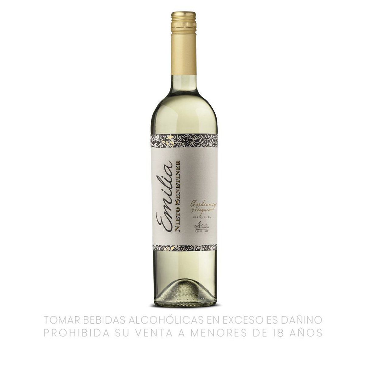 NIETO SENETINER - Vino Emilia Chardonnay Viognier Nieto Senetiner Botella 750 mL