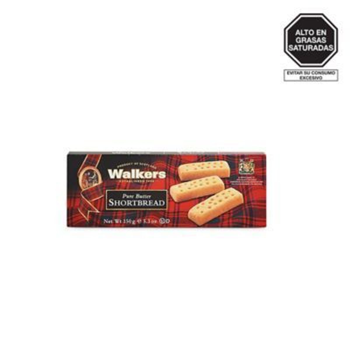 WALKERS - GALLETAS WALKERS DEDITOS X 150 G.