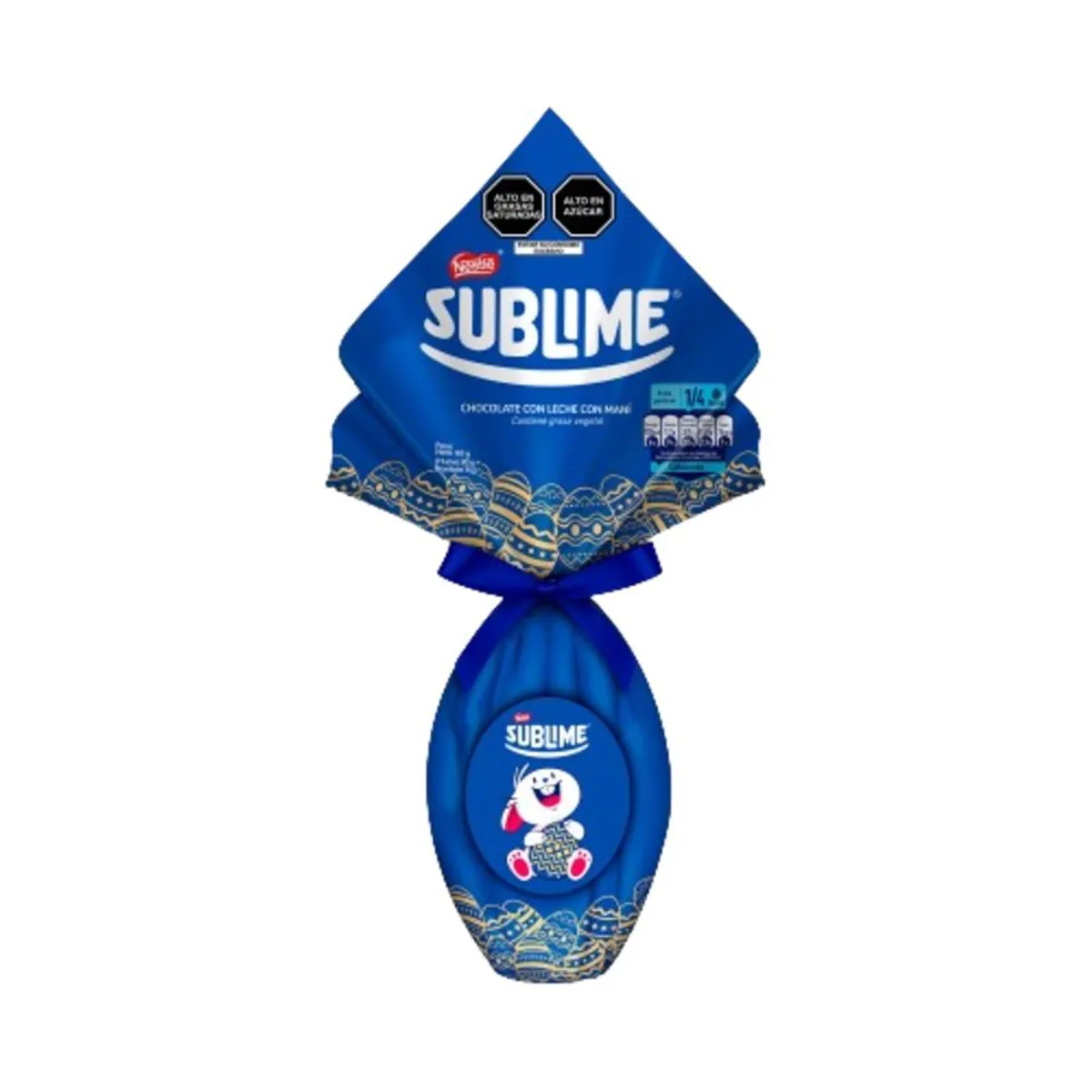 SUBLIME - Huevo De Chocolate Sublime Leche con Maní Empaque 98 g