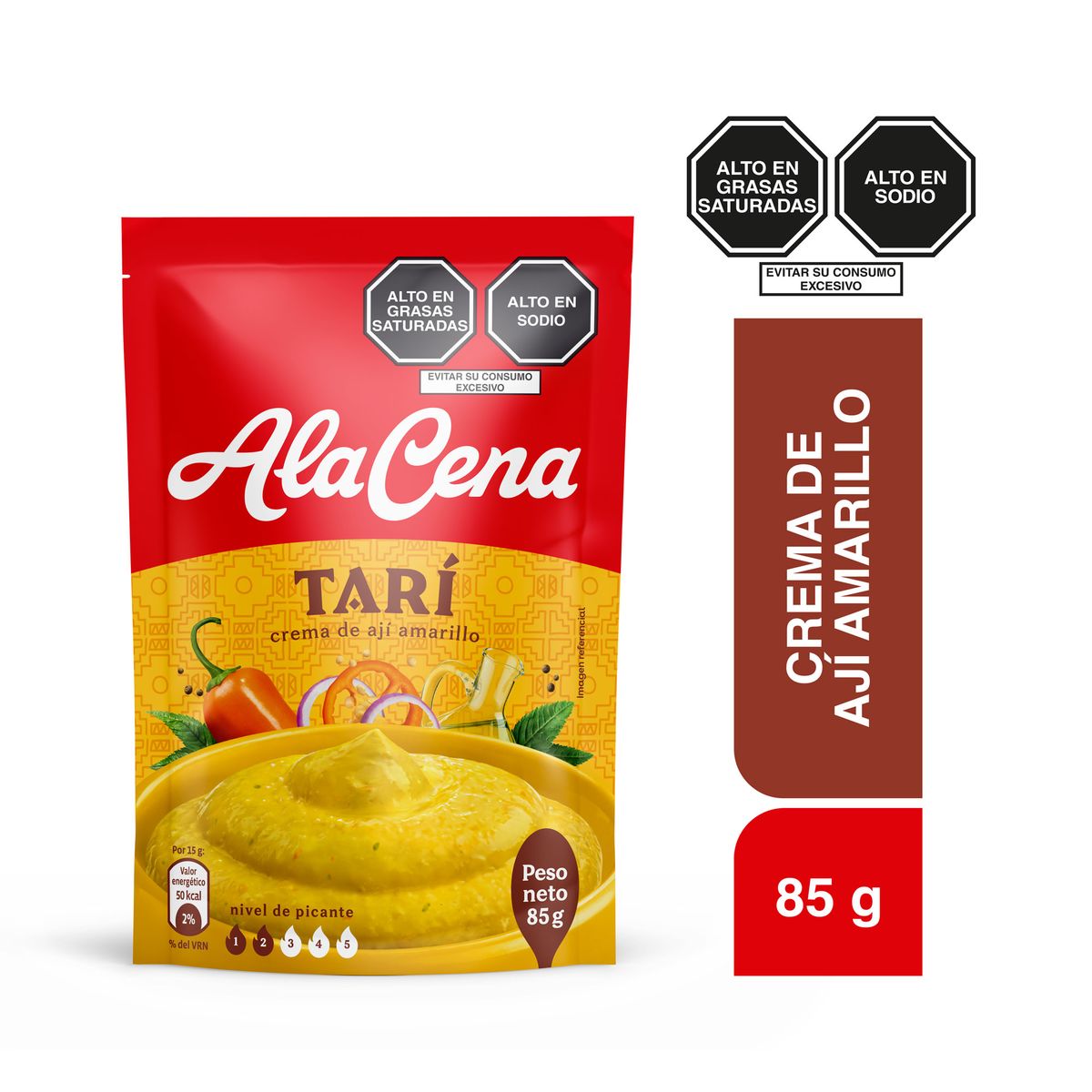 ALACENA - Crema de Ají Tari AlaCena Doypack 85 g