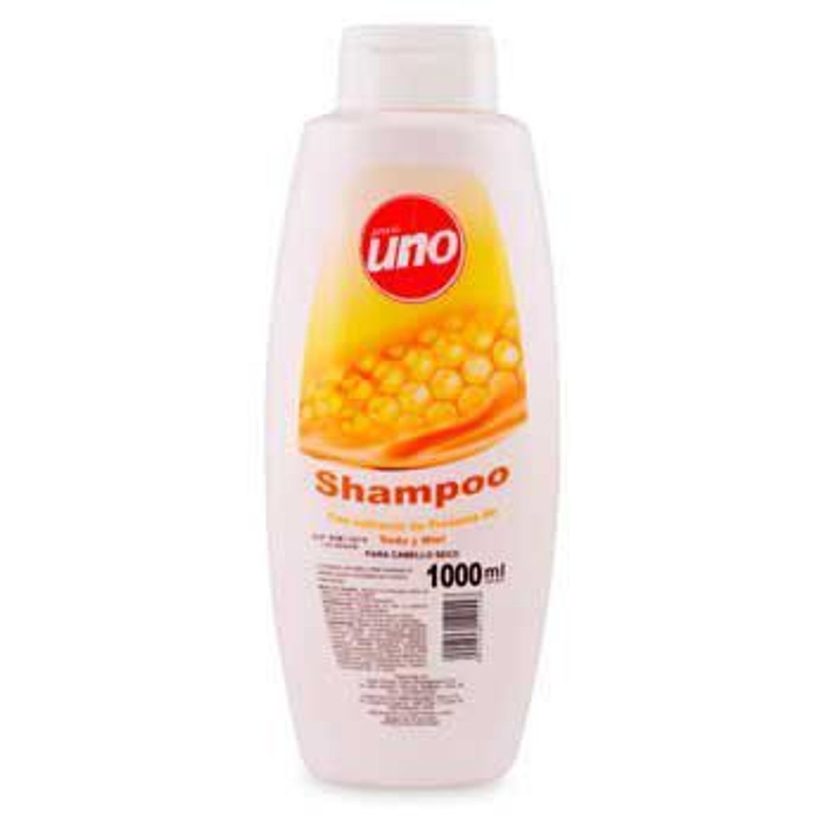 PRECIO UNO - Shampoo Precio Uno Seda y Miel Botella 1 L