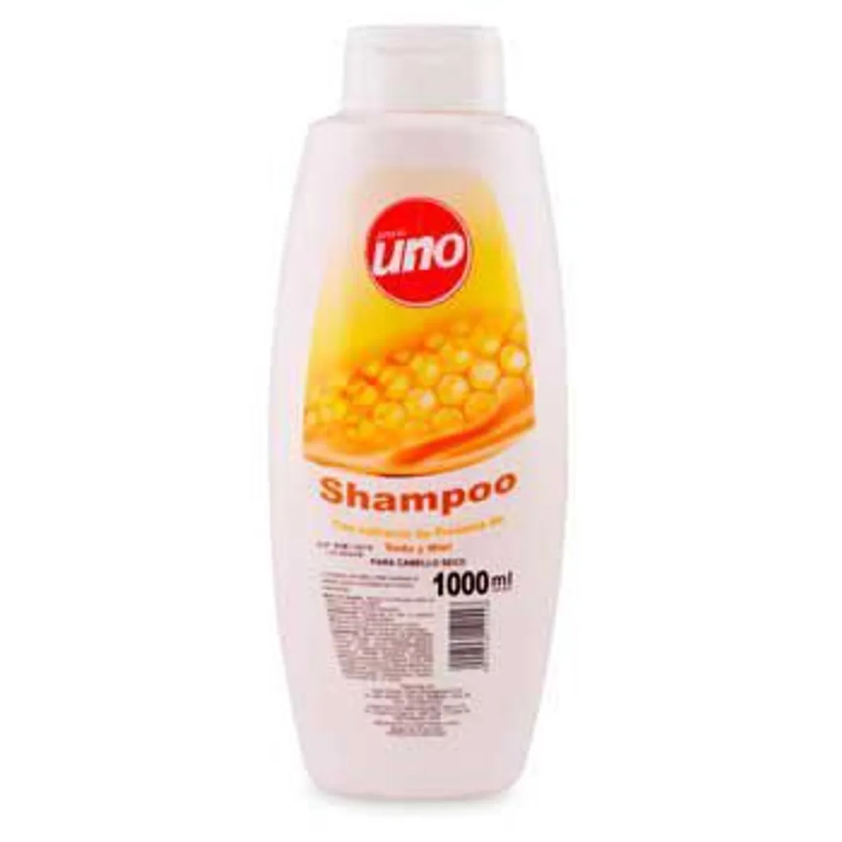 PRECIO UNO - Shampoo Precio Uno Seda y Miel Botella 1 L