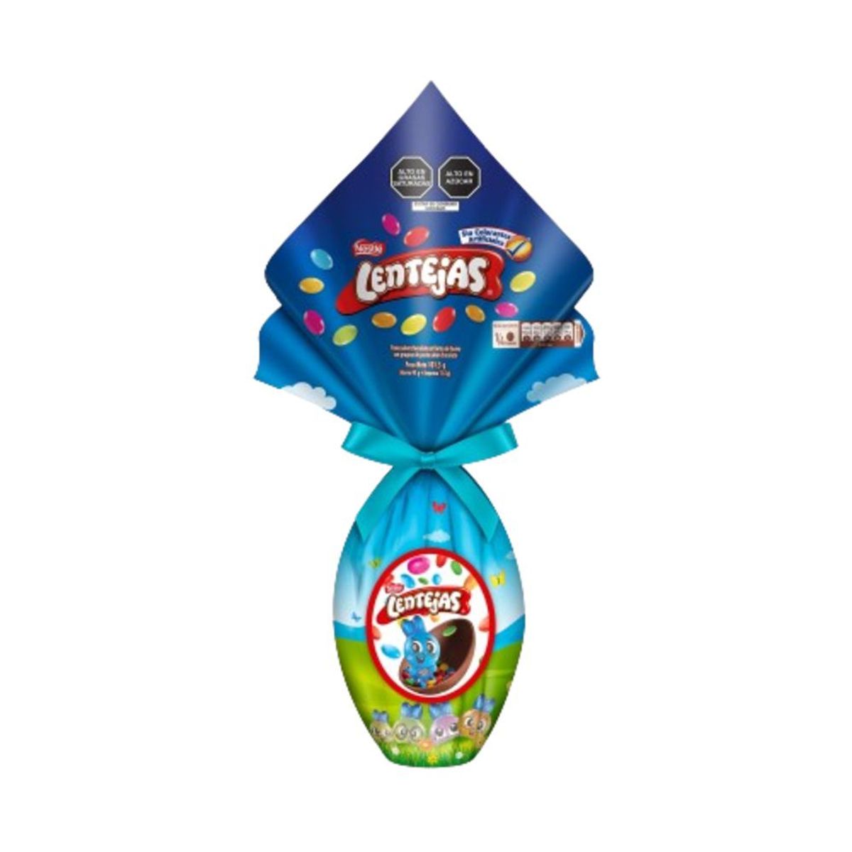 LENTEJAS - Huevo de Chocolate Lentejas con Grageas Empaque 101.5 g