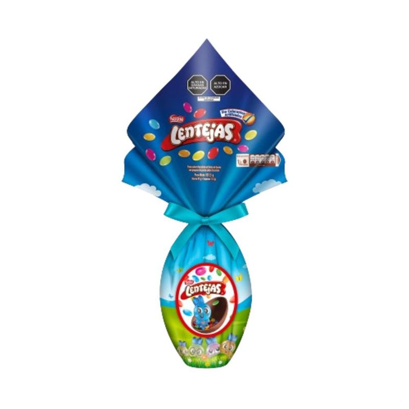 LENTEJAS - Huevo De Chocolate Lentejas Con Grajeas Empaque 101.5 g