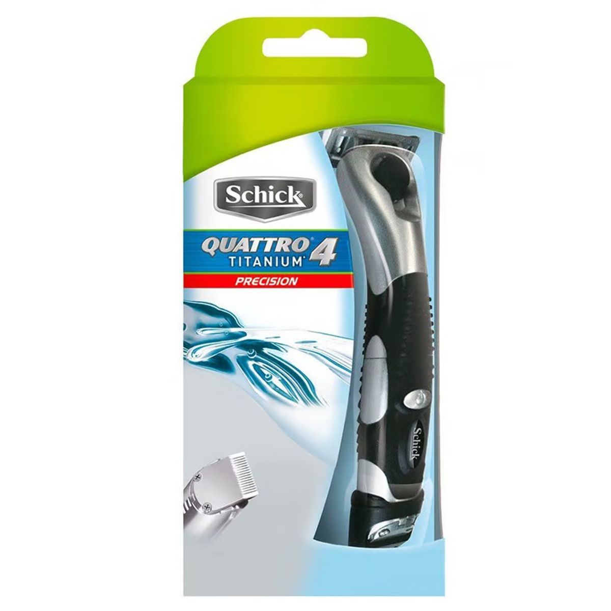 SCHICK - Máquina de Afeitar Schick Quattro Titanium Precision