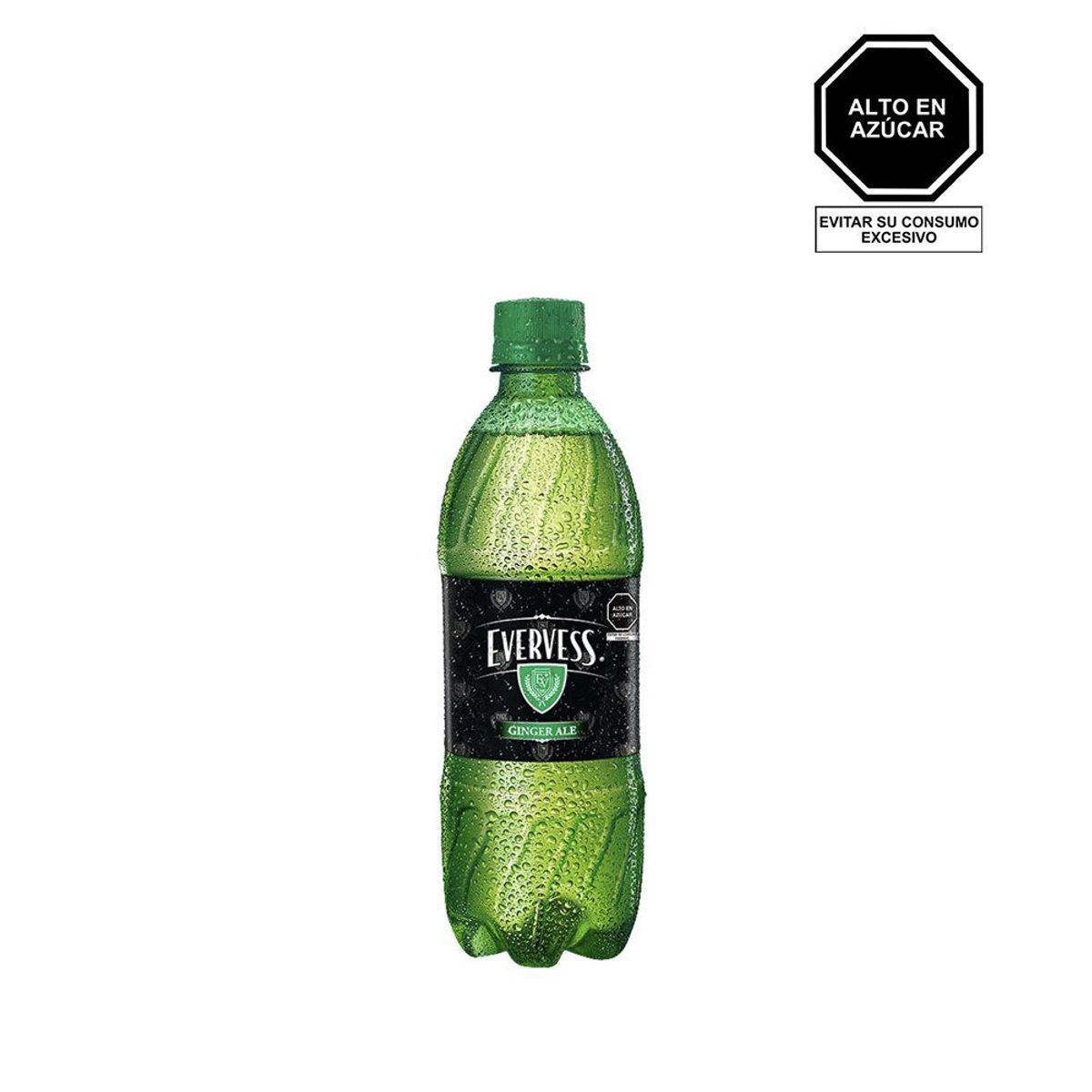 EVERVESS - Ginger Ale Evervess Botella 500 mL