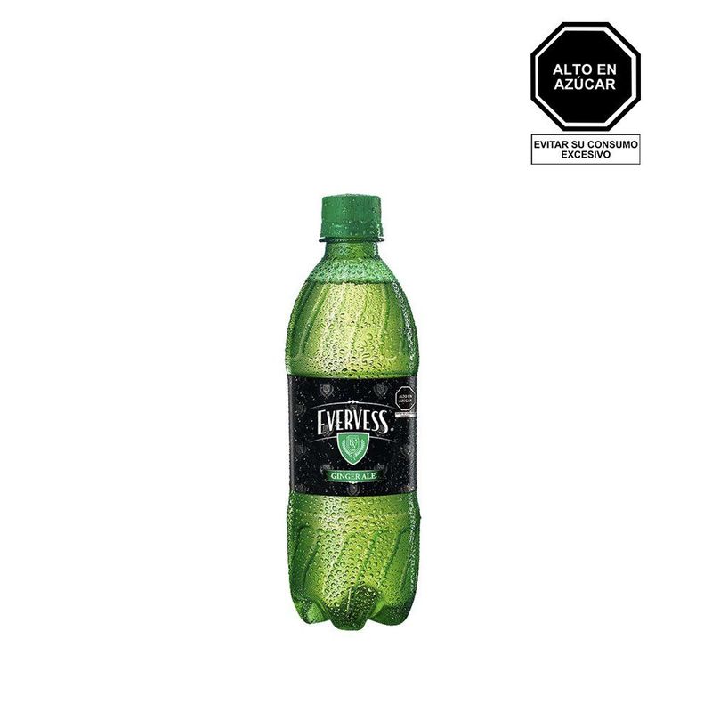 EVERVESS - Gaseosa Evervess Ginger Ale 500 mL
