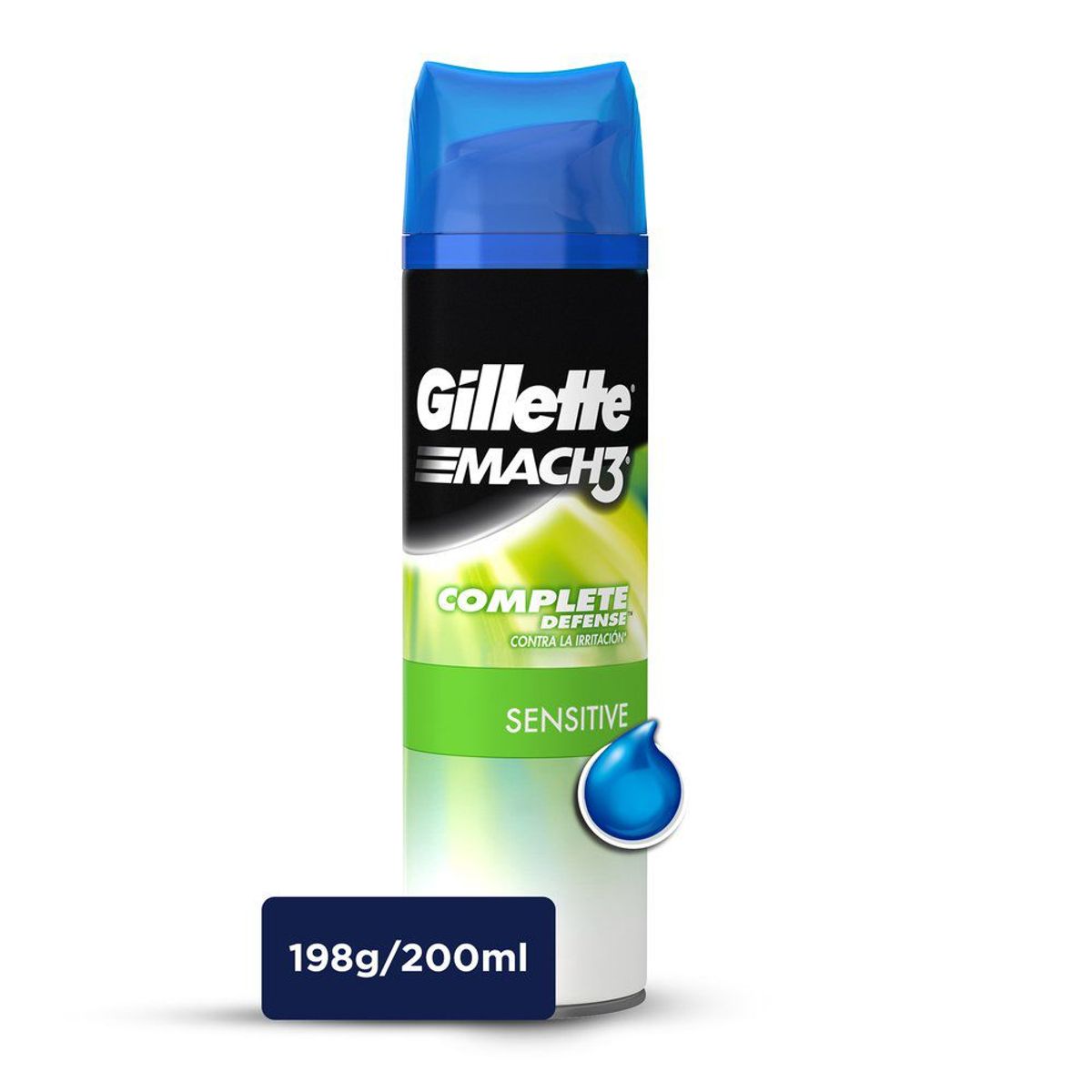 GILLETTE - Gel para Afeitar Gillette Series Piel Sensible Envase 198 g