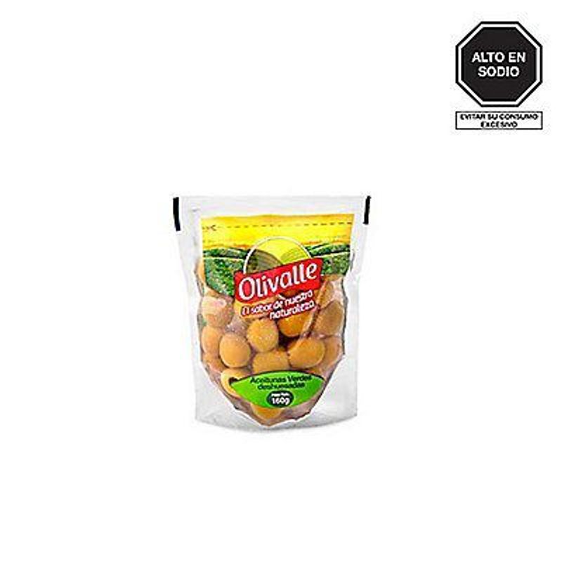 OLIVALLE - Aceituna Verde deshuesada Olivalle 160 g