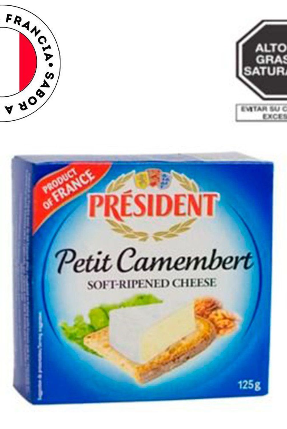 PRESIDENT - Queso Camembert President Caja 125 g