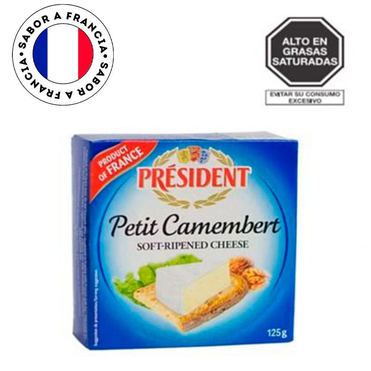 PRESIDENT - Queso Camembert President Caja 125 g