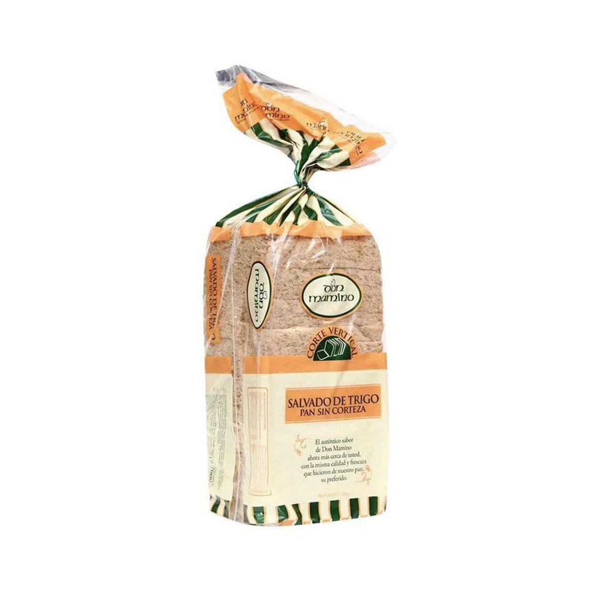 DON MAMINO - Pan de Molde con Salvado Don Mamino Bolsa 560 g