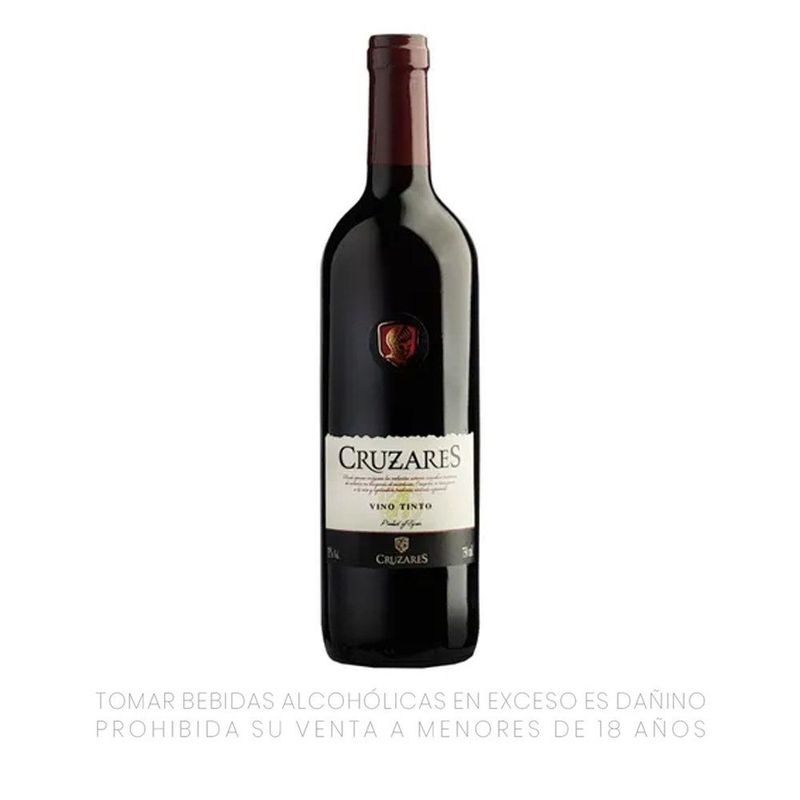 CRUZARES - Vino Tinto Cruzares Caja 1 L