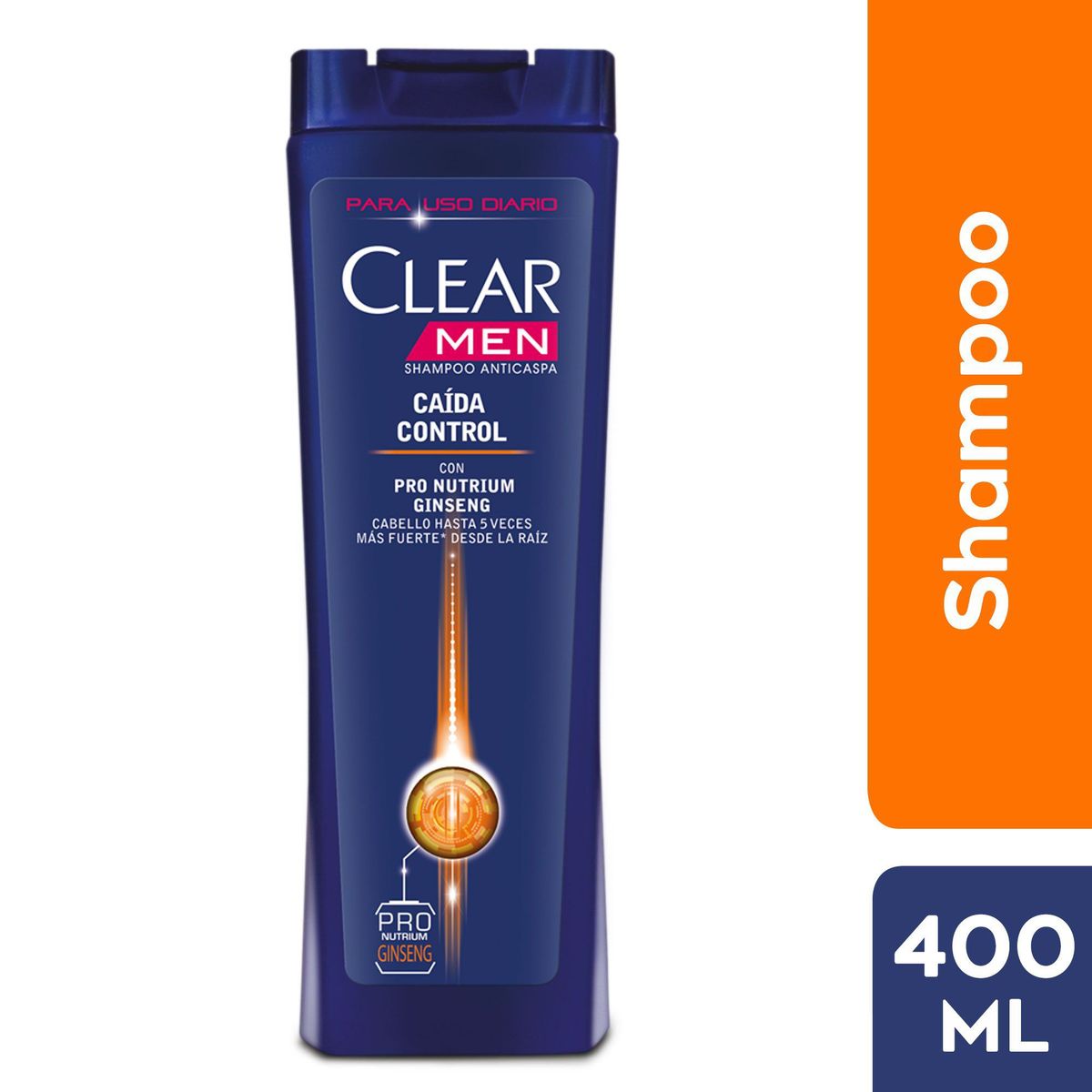 CLEAR - Shampoo Clear Hombre Caída Control Botella 400 mL