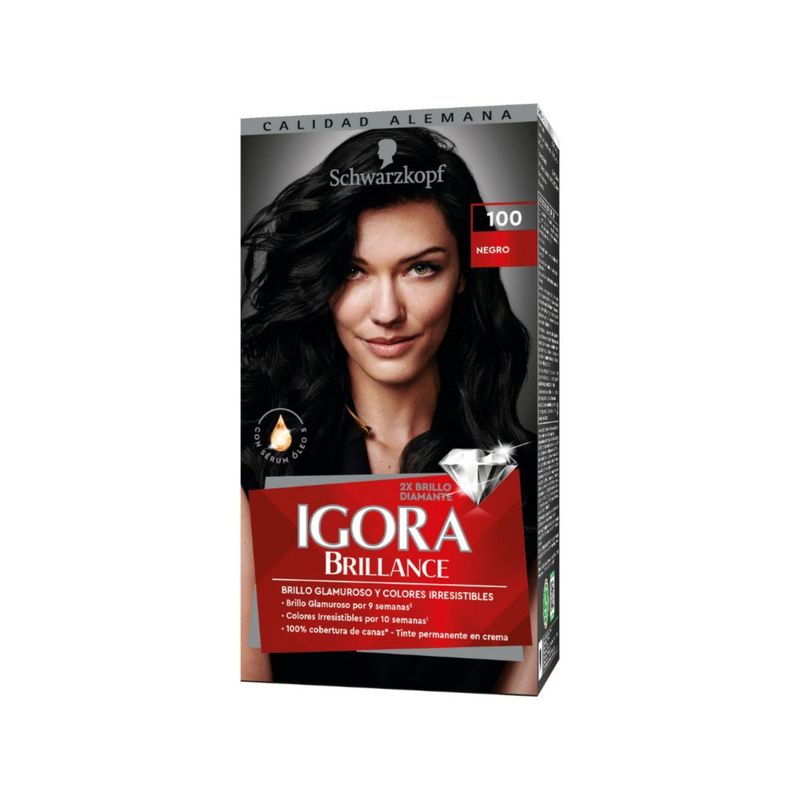 IGORA BRILLANCE - Tinte Igora Brillance 100 Negro