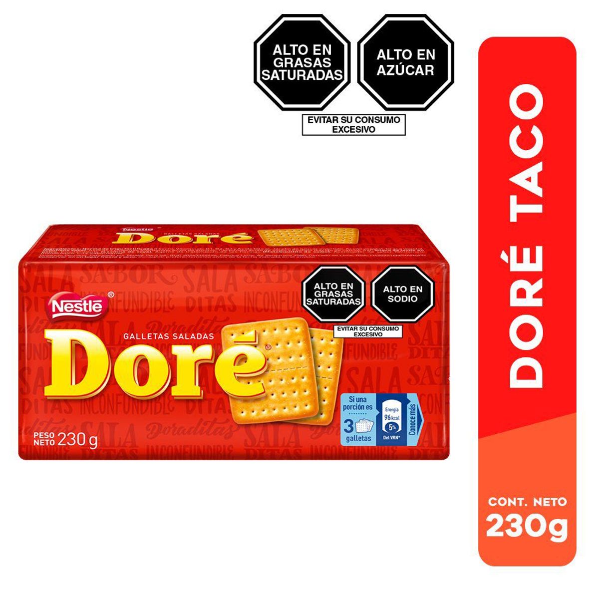 DORE - Galleta Saladas Doré Empaque 230 g