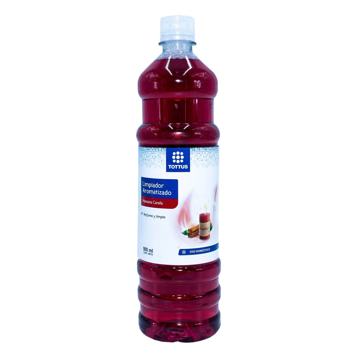 TOTTUS - Limpiador Multiusos Tottus Manzana Canela Botella 900 mL
