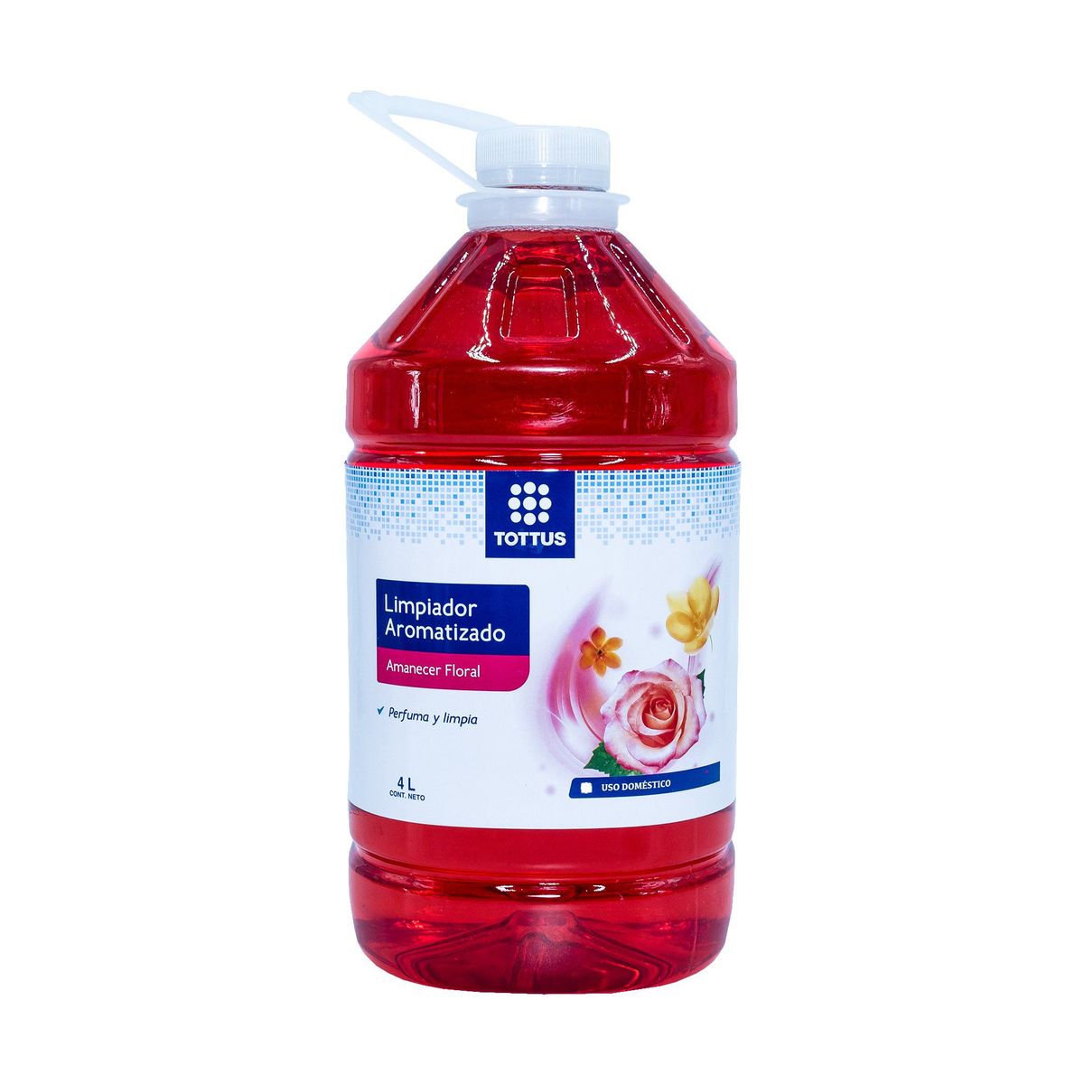 TOTTUS - Limpiador Multiusos Tottus Amanecer Floral Botella 4 L