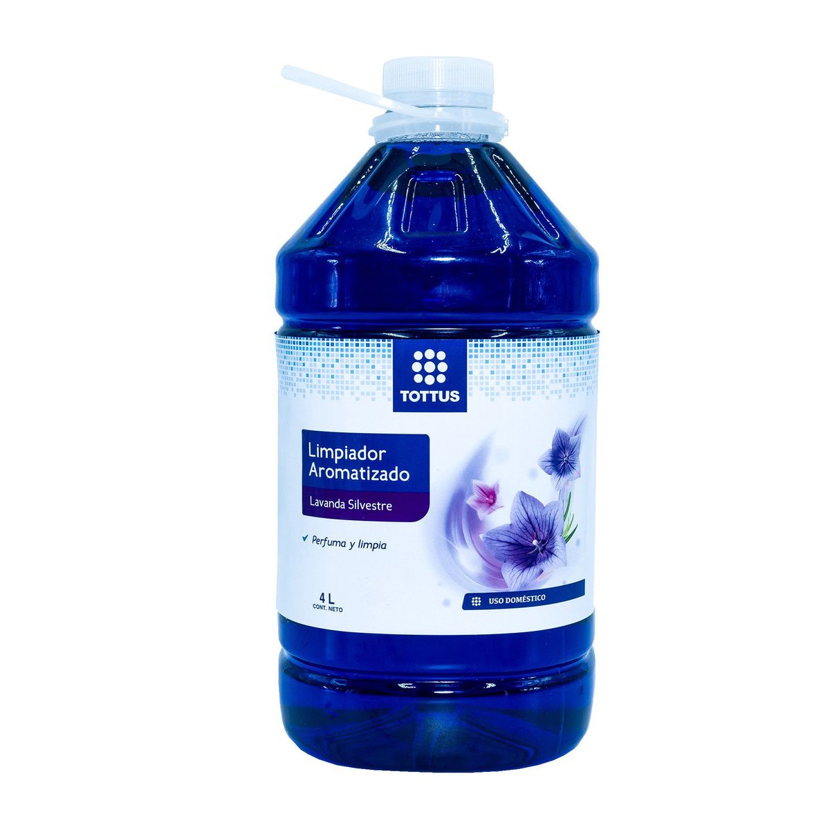 TOTTUS - Limpiador Multiusos Tottus Lavanda Silvestre Botella 4 L