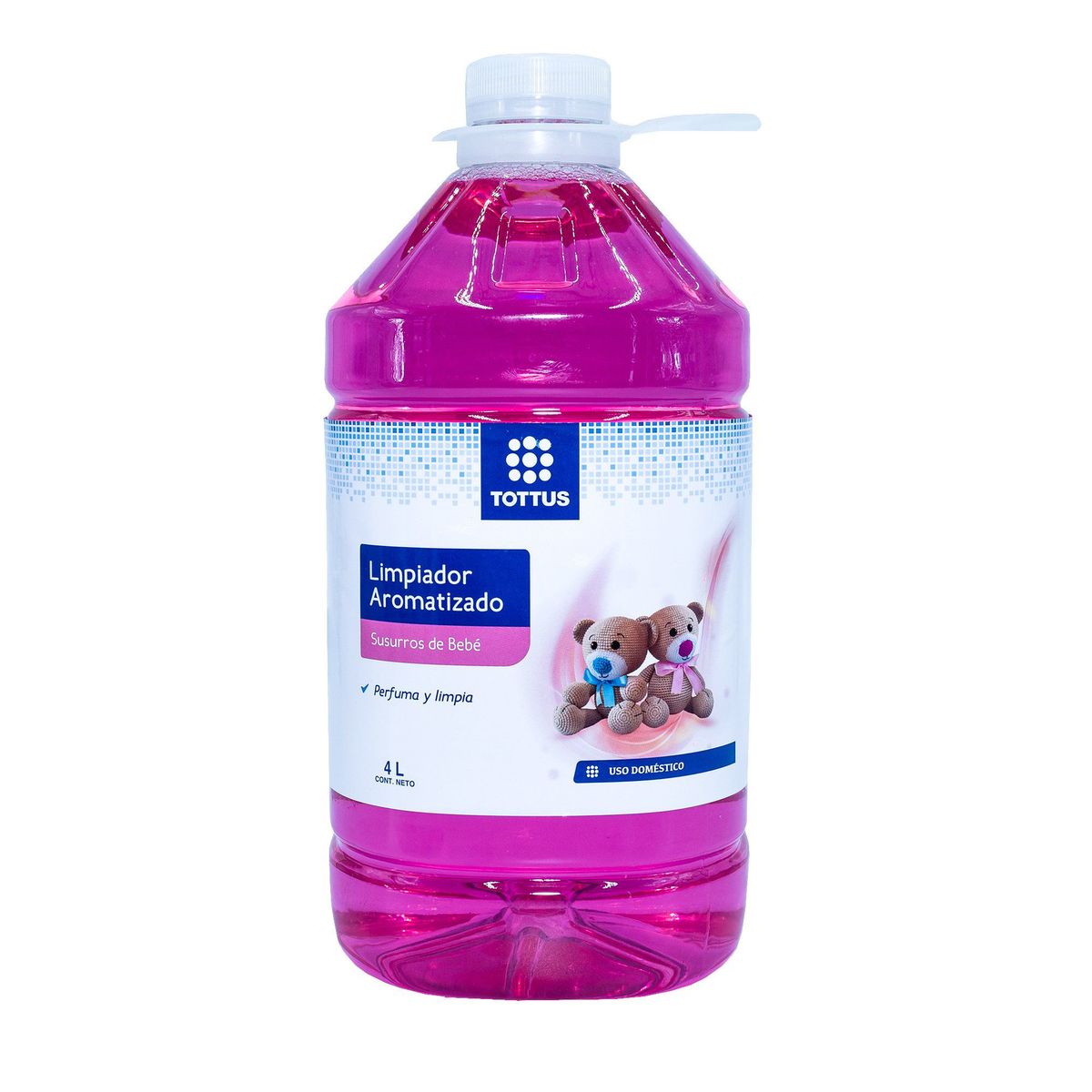 TOTTUS - Limpiador Multiusos Tottus Susurros de Bebé Botella 4 L