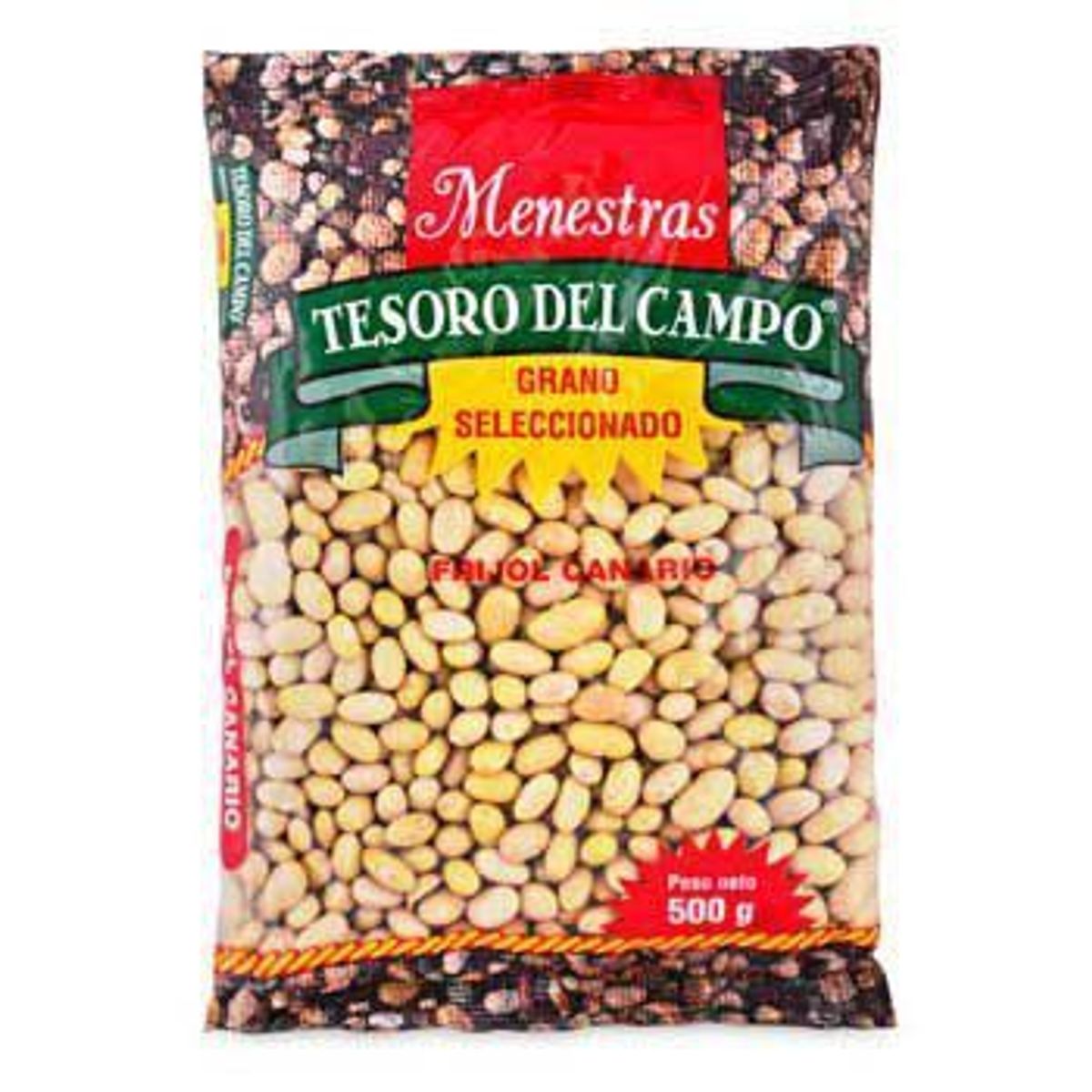 TESORO DEL CAMPO - Frijol Canario Tesoro del Campo Menestra Bolsa 500 g